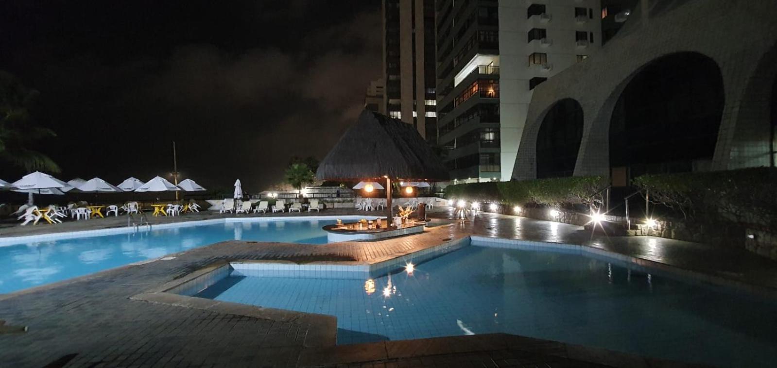 Flat Golden Beach Em Piedade Recife Bagian luar foto