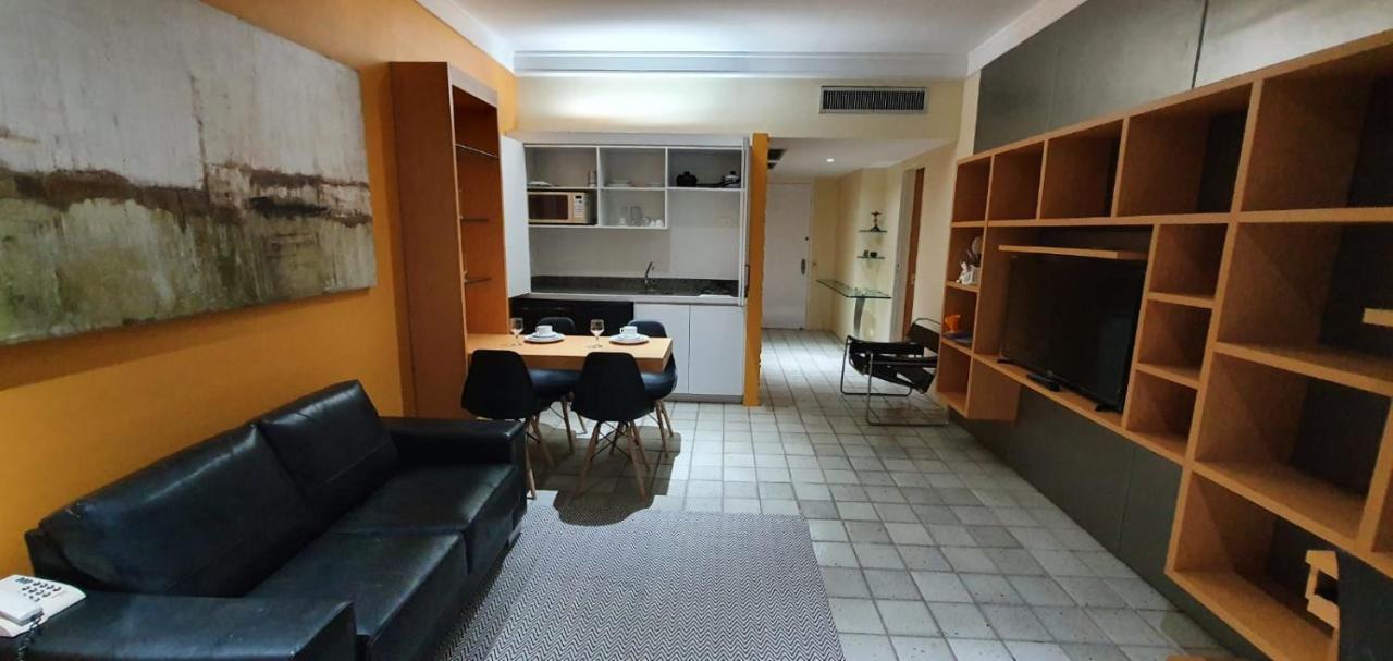 Flat Golden Beach Em Piedade Recife Bagian luar foto