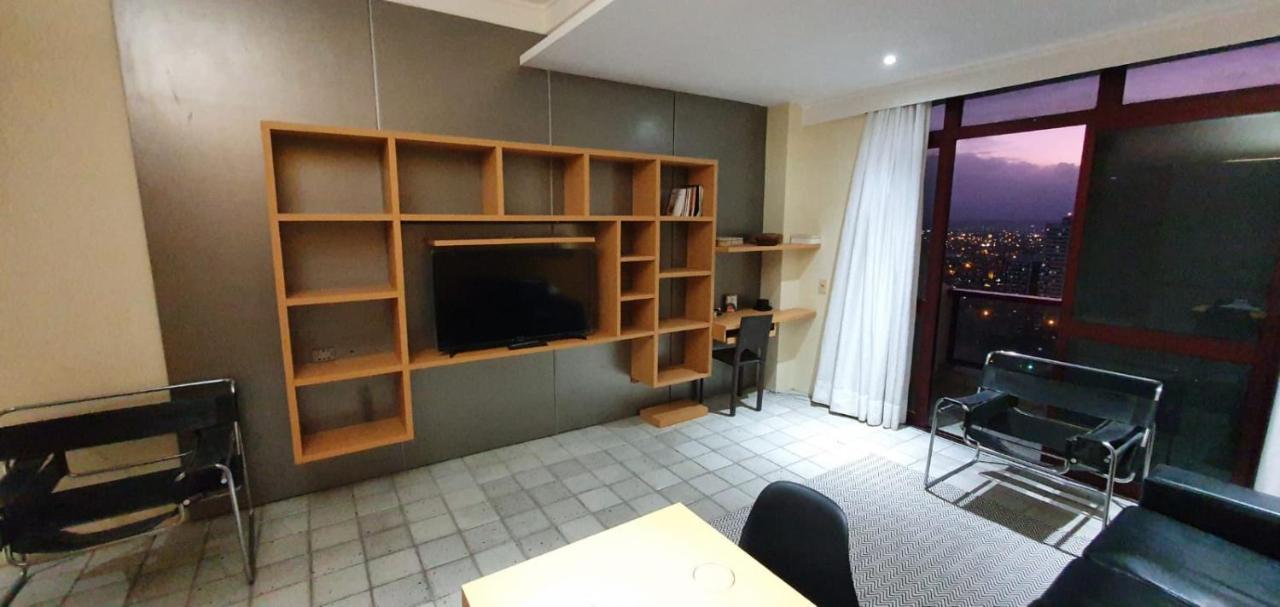 Flat Golden Beach Em Piedade Recife Bagian luar foto